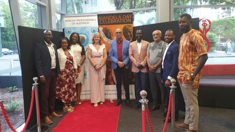 Mandela Day celebration in Brisbane by APA-Q