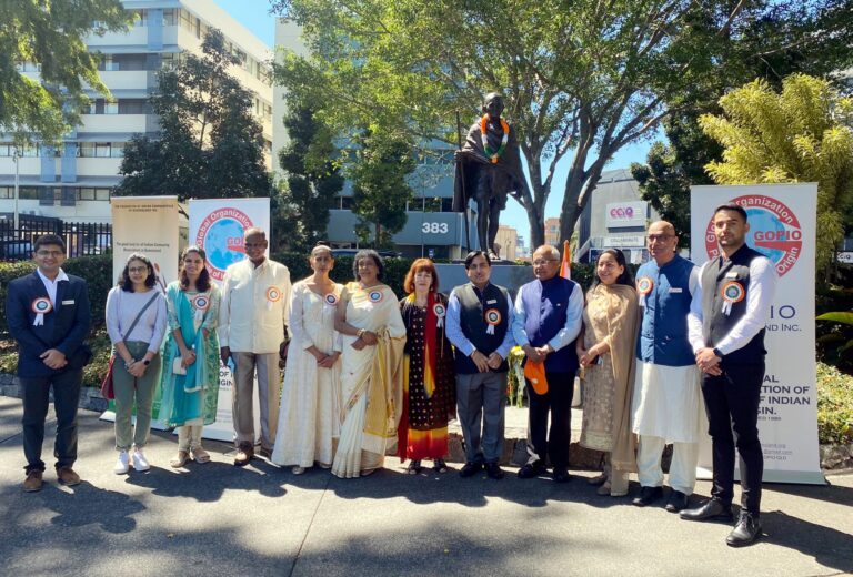 GOPIO Queensland celebrates annual Gandhi Jayanti