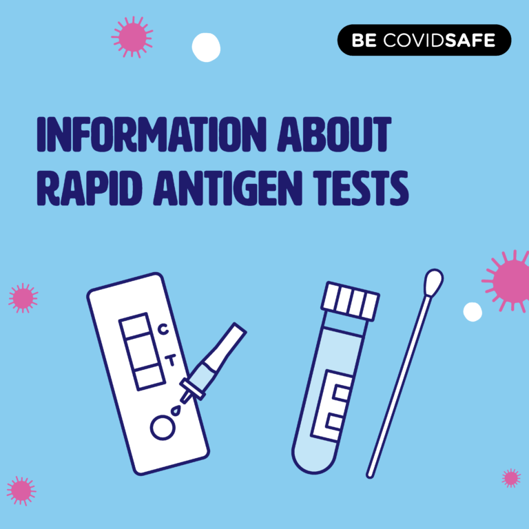 Information about COVID-19 rapid antigen test