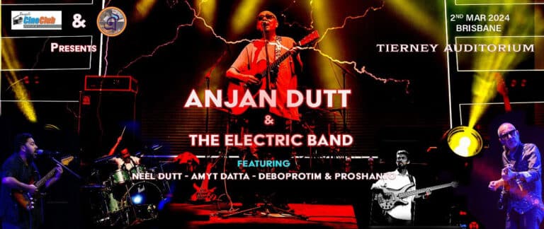 Anjan Dutt and the Electric Band will go live in Brisbane