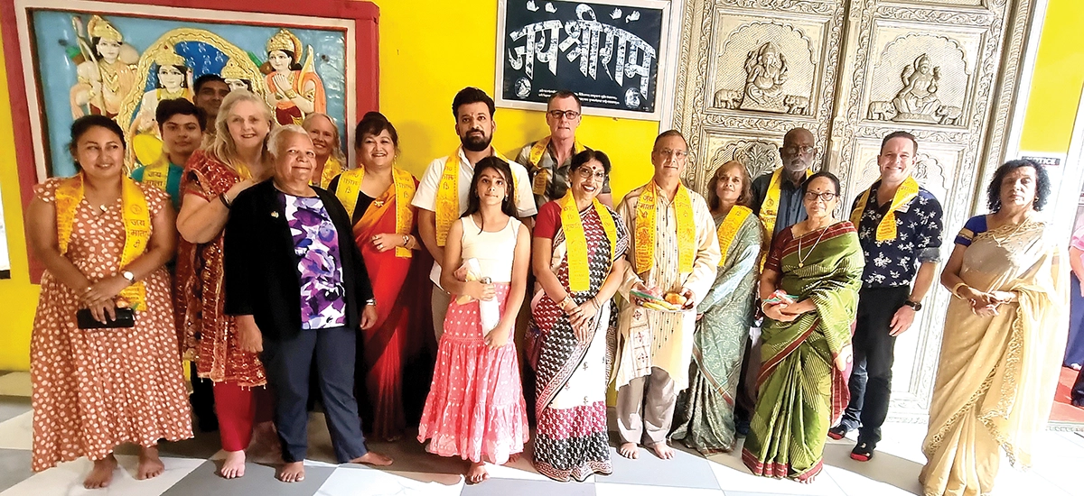 Shree Vishnu Maya Mandir celebrates its eighth Staphna Diwas