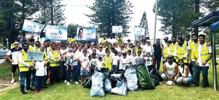 SANT NIRANKARI MISSION ACTIVELY PARTICIPATES IN CLEAN UP AUSTRALIA