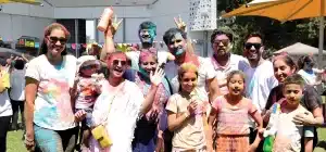 Holi celebration