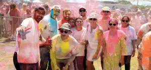 Holi celebration in Gold Coast by ICGC d