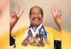 Masters Athlete Ganga Prasad Still Winning Medals