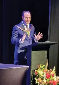 Inaugural speech by Mayor Jon Raven at the swearing in ceremony