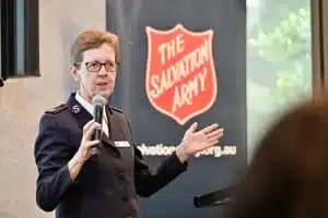 Commissioner Miriam Glyas-Territoral Commander, The Salvation Army