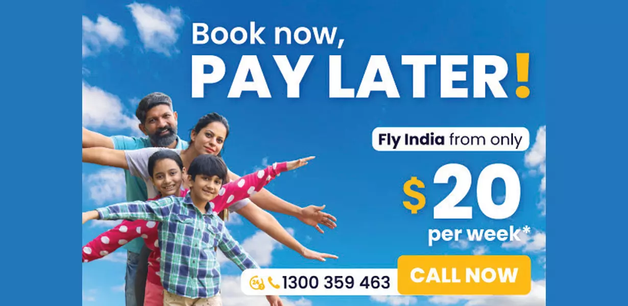 Gaura Travel payment option for India air fare