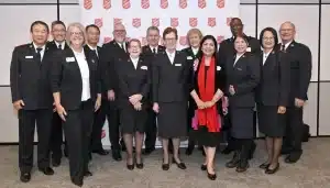 The Salvation Army Team & Sheba Nandkeolyar, MultiConnexions CEO