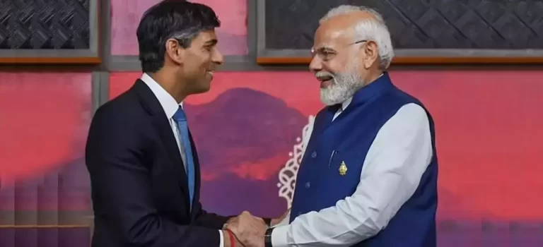 UK “Indian” Prime Minister meets India’s Prime Minister