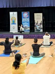 GOPIO Gold Coast Celebrate International Yoga Day a