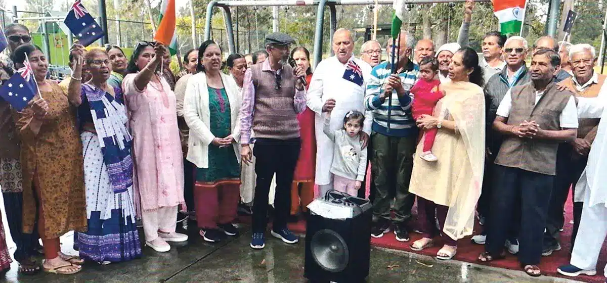 Indian Independence Day celebrations in Carseldine Park by IndoAustralian Seniors Creative Sanatan Sanstha Pty Ltd