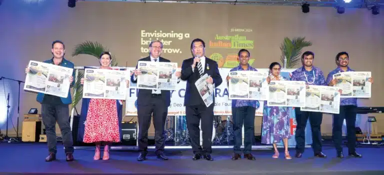 Launch of JD Media Corp and Australian Indian Times by Senator Paul Scarr