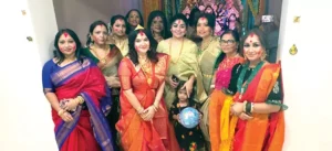 Community Gathers for Family-Hosted Durga Puja e