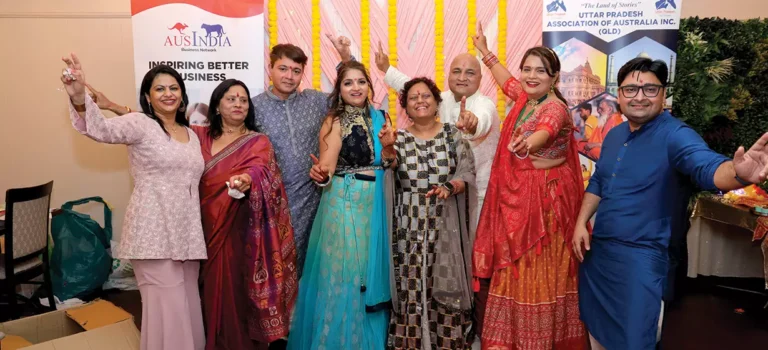 Uttar Pradesh Association of Australia (QLD Chapter) and AusIndia Business Network had great Diwali celebration