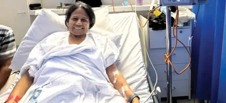 Nurse, living with cancer, appeals  for more people to donate blood and join the stem cell registry