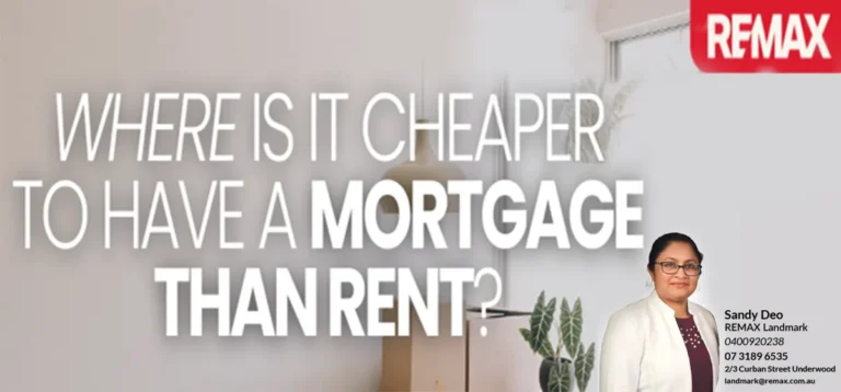 Where is it cheaper to have a mortgage than rent?