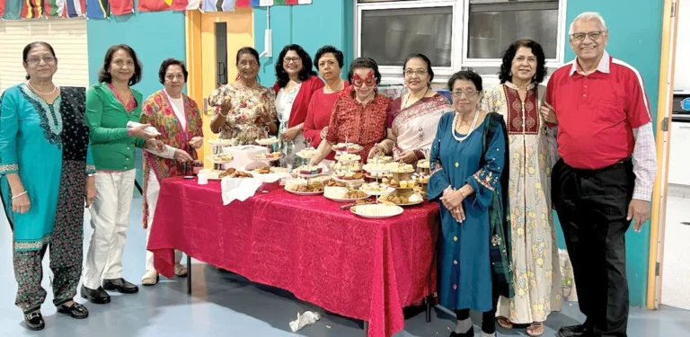 A Winter Wonderland: ISCA and Ekta Ladies Celebrate First Christmas in July High Tea
