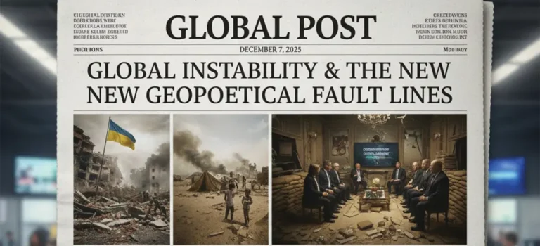 Global Instability and the New Geopolitical Fault Lines