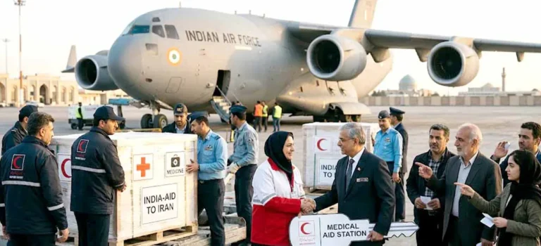 A Delicate Balance: India Welcomes Iran-U.S. Ceasefire as Humanitarian Aid Reaches Tehran