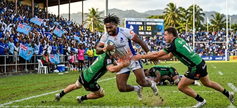 Heartbreak in Lautoka: Drua Edge Out Western Force in Thriller