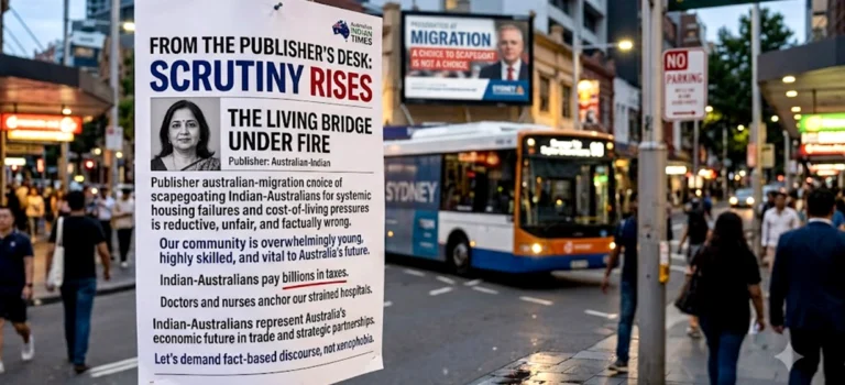 The Living Bridge Under Scrutiny—Why the Indian Diaspora is Vital to Australia’s Future