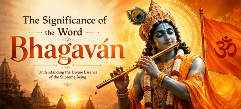 The Significance of the Word “Bhagaván”