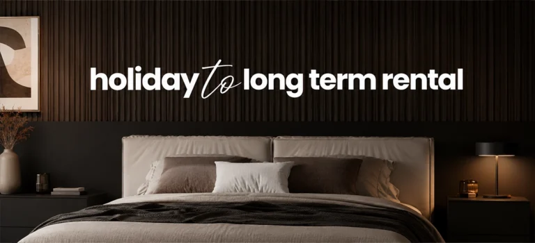 Holiday to long term rental