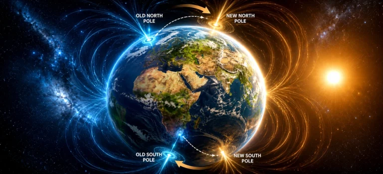 The Poles Shift Their Respective Positions