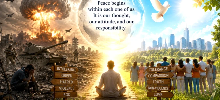 The Moral Responsibility for Peace