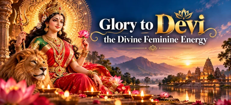 Glory to Devi the Divine Feminine Energy